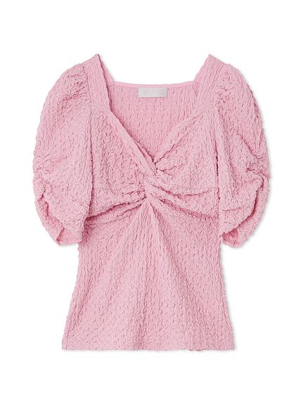 CELFORD フリル袖トップス ピンク 36 レディース