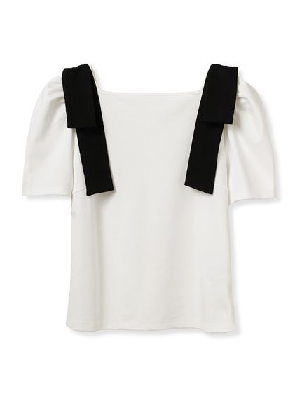 24SS✨️新品未使用✨️セルフォード アシメフリルＴシャツ 洗える シルキー 24SS✨️新品未使用✨️セルフォード アシメフリルTシャツ