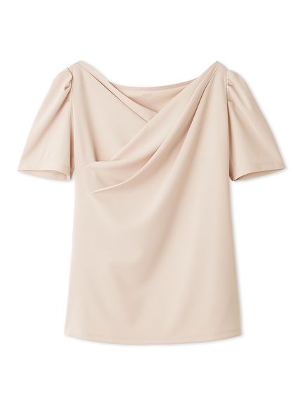 洗える】アシンメトリーカットトップス(カットソー)｜TOPS（トップス