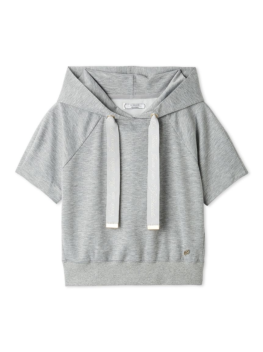 CELFORD×P.J. REDOUTEコラボ】フーデッドプルオーバー(ニットプル
