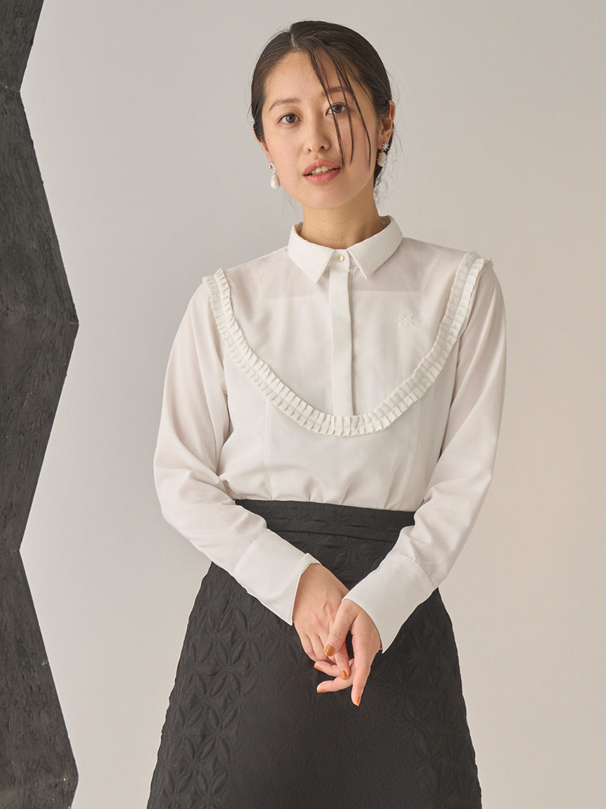 HANAE MORI×CELFORDコラボ】 キルティングフレアスカート(SKIRT