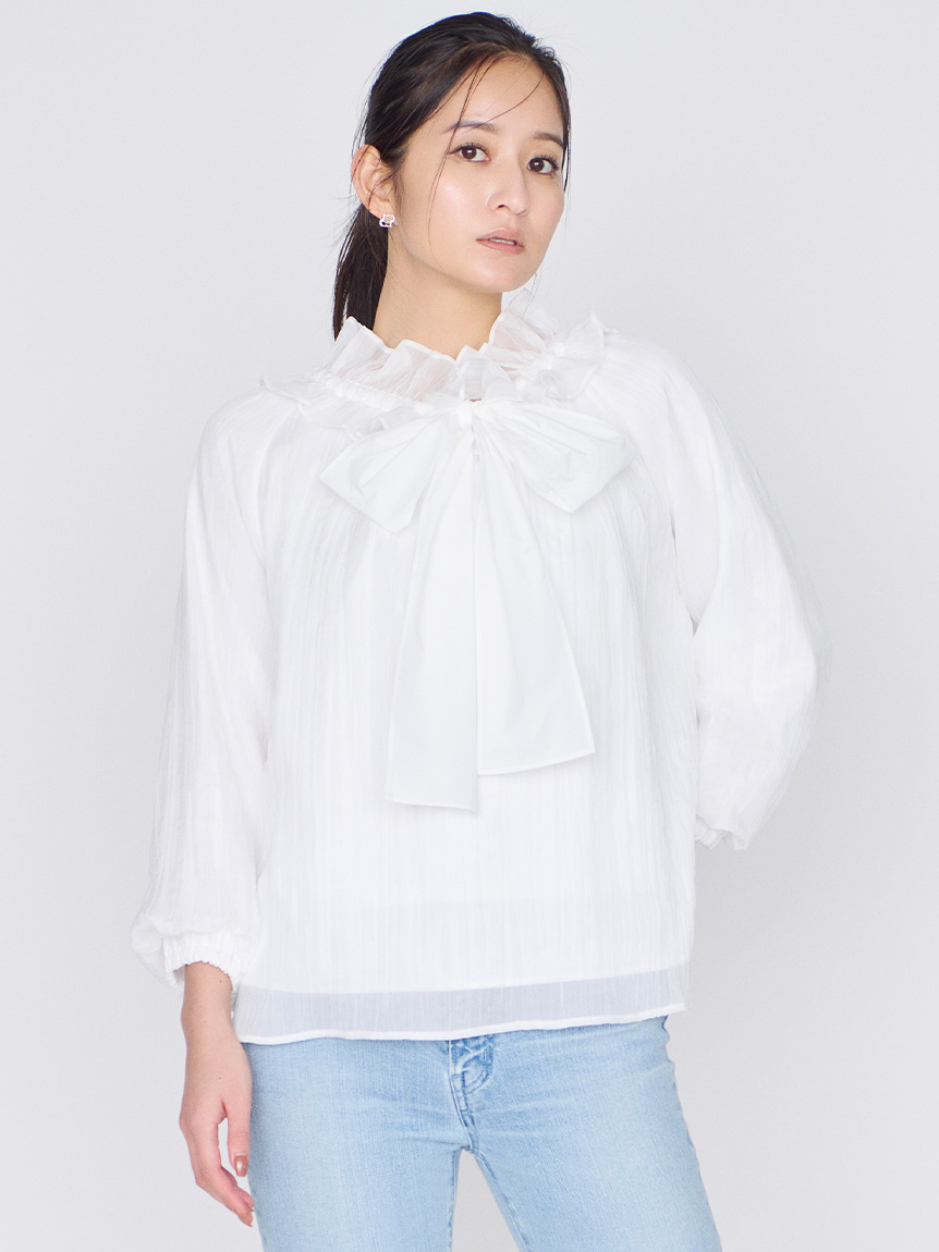 シアーラガーブラウス【2025SP】 | all item| yori