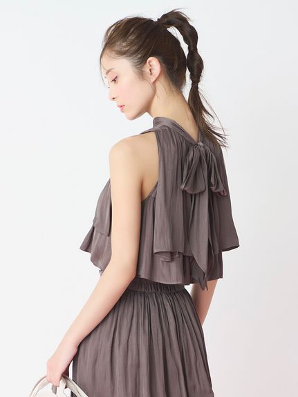 ギャザーティアードブラウス(ブラウス・シャツ)｜TOPS（トップス