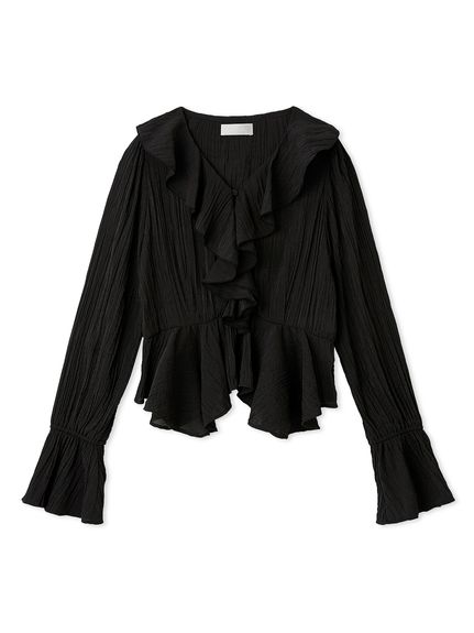 CELFORD ペプラムトップ 38 CELFORD ピンク ノーカラージャケット ペプラム 38 CELFORD