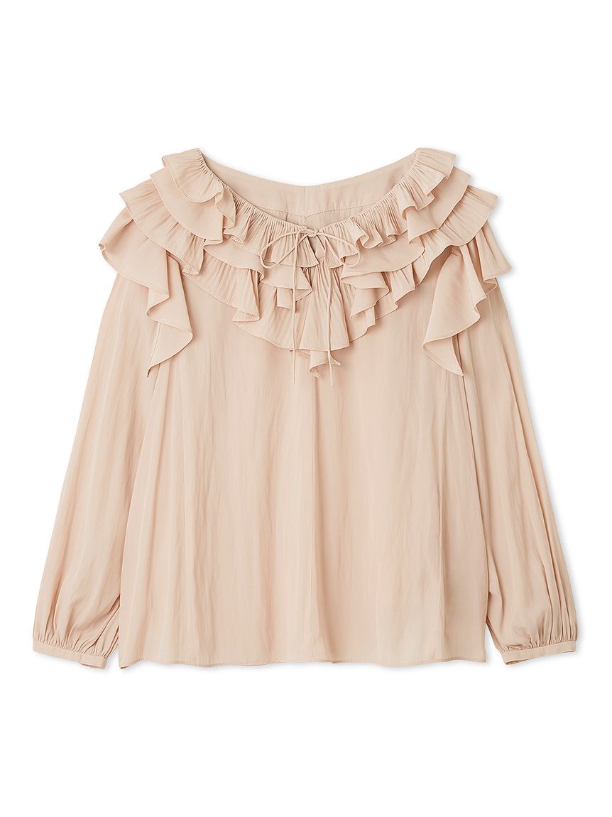 【新品、未使用】CELFORD 割線フリルチュニックブラウス　2025年モデル Amazon | [セルフォード] 割線フリルチュニックブラウス CWFB245015