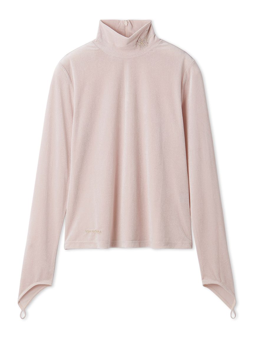 YUMI KATSURA for CELFORD】コラボスターリー刺繍ベロアトップス