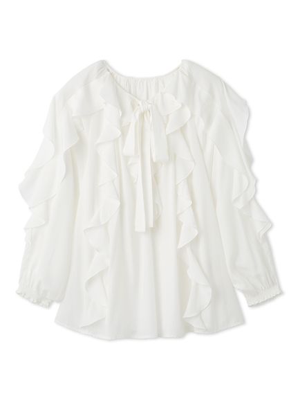 ラッフルブラウス(ブラウス・シャツ)｜TOPS（トップス）｜CELFORD