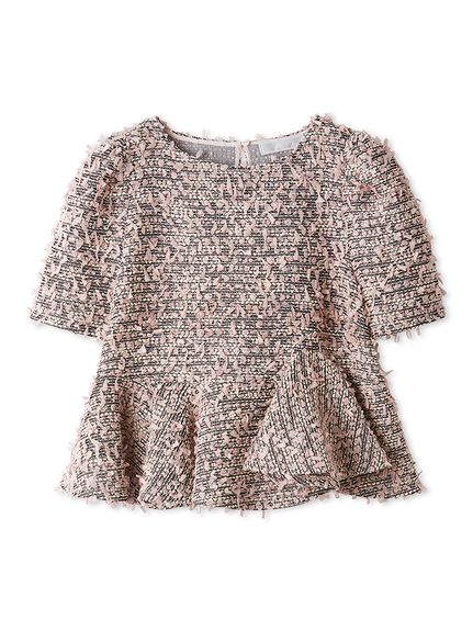 フラッフィーペプラムブラウス(ブラウス・シャツ)｜TOPS（トップス