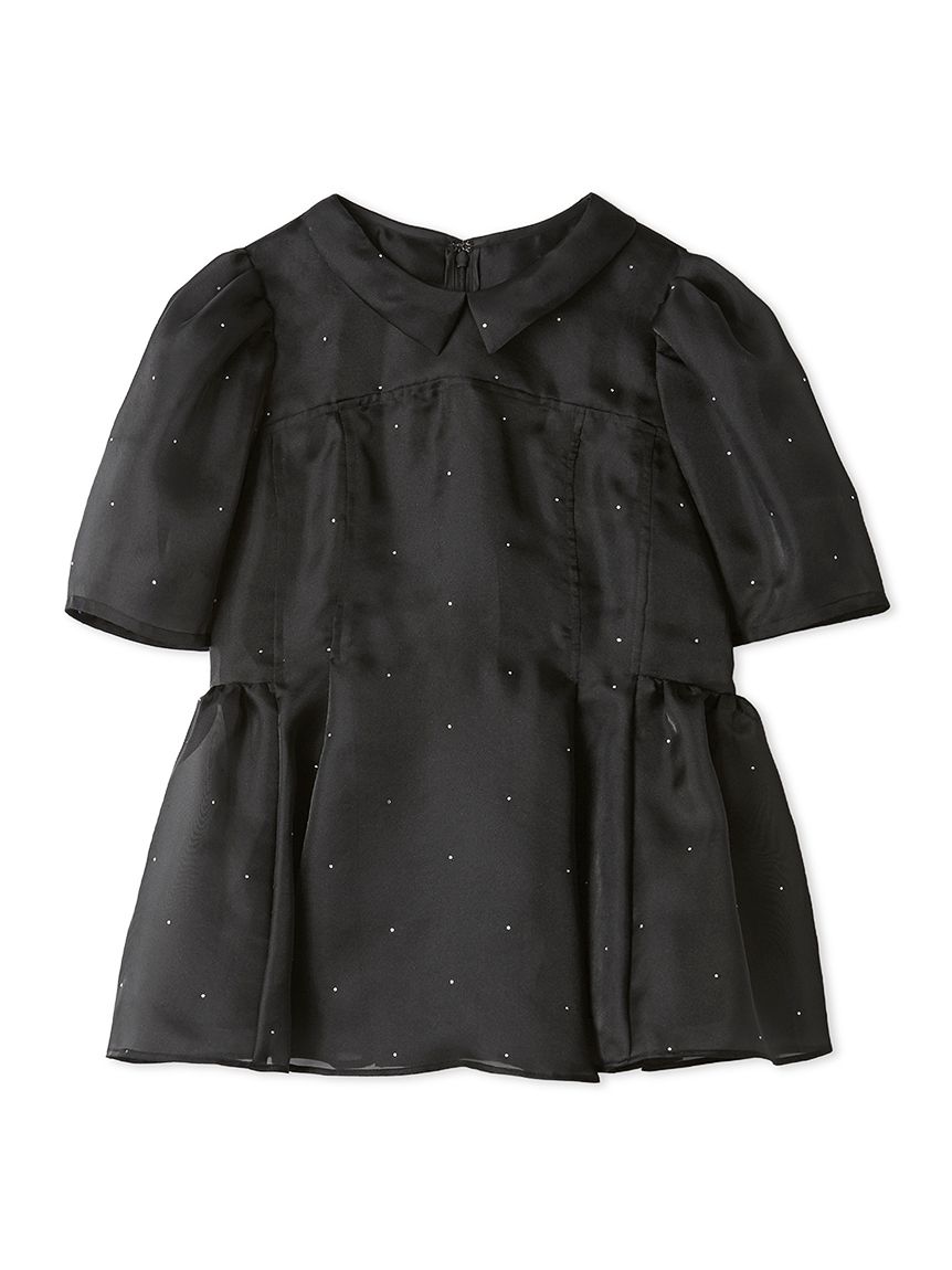 ビジューペプラムブラウス(ブラウス・シャツ)｜TOPS（トップス