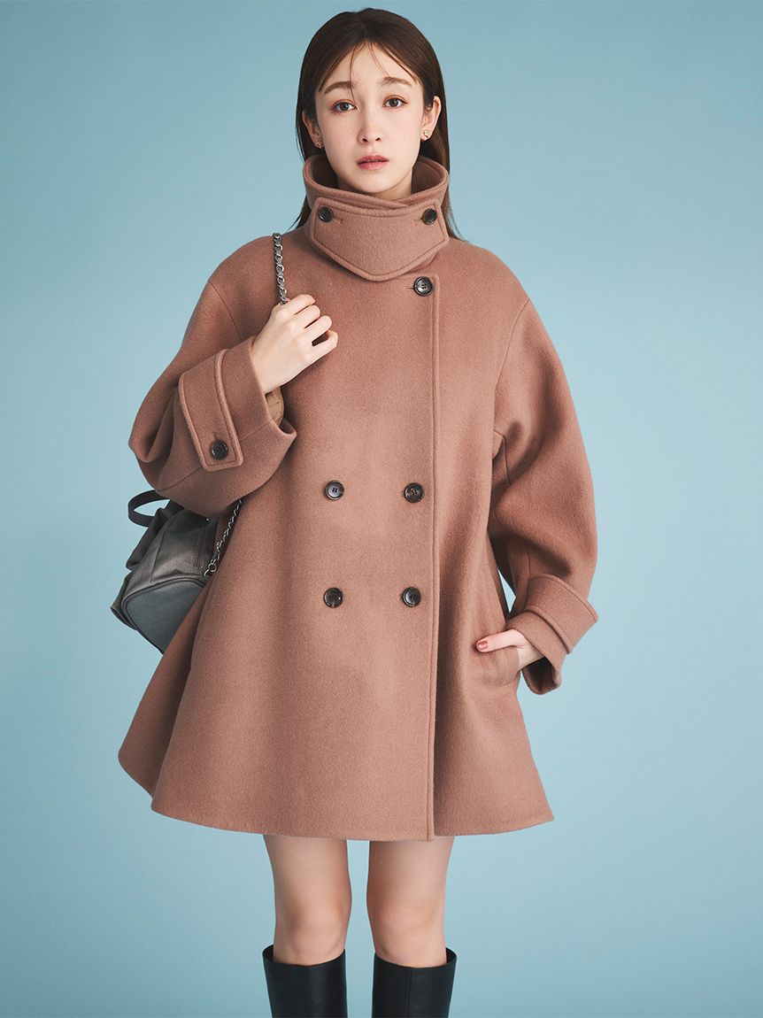 CELFORD コート Aラインウールミドルコート(コート)｜OUTER（アウター