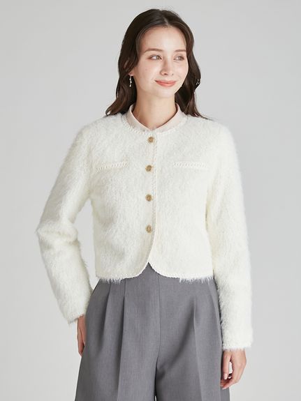 CELFORD バリエーションショートコート ホワイト CELFORD バリエーションショートコート ホワイト CELFORD