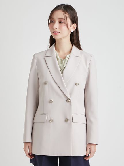 セットアップ対応】ダブルブレストテーラードジャケット(ジャケット