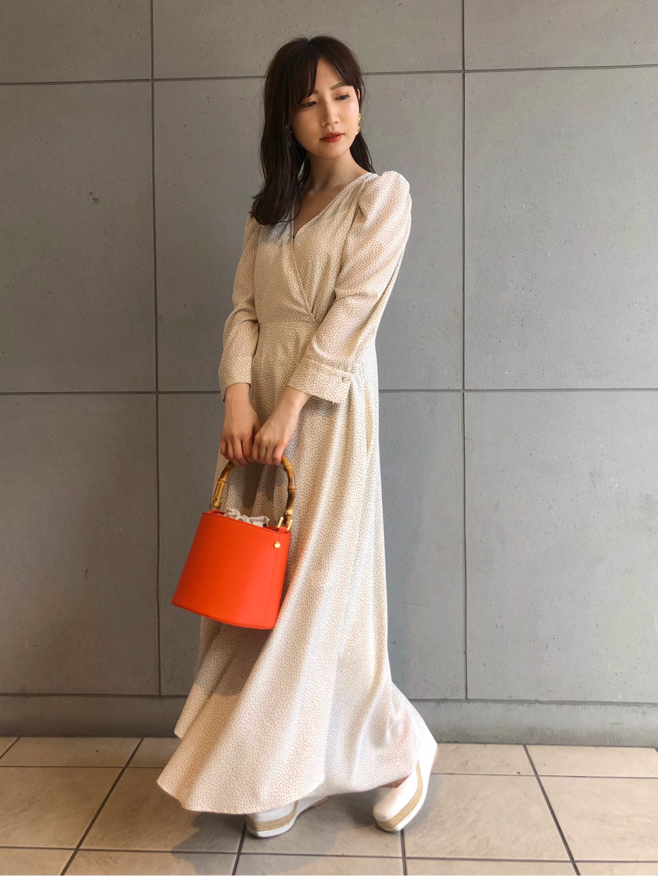 限定ドットカシュクールワンピース 布帛ワンピース Dress ドレス Celford セルフォード の通販サイト 公式