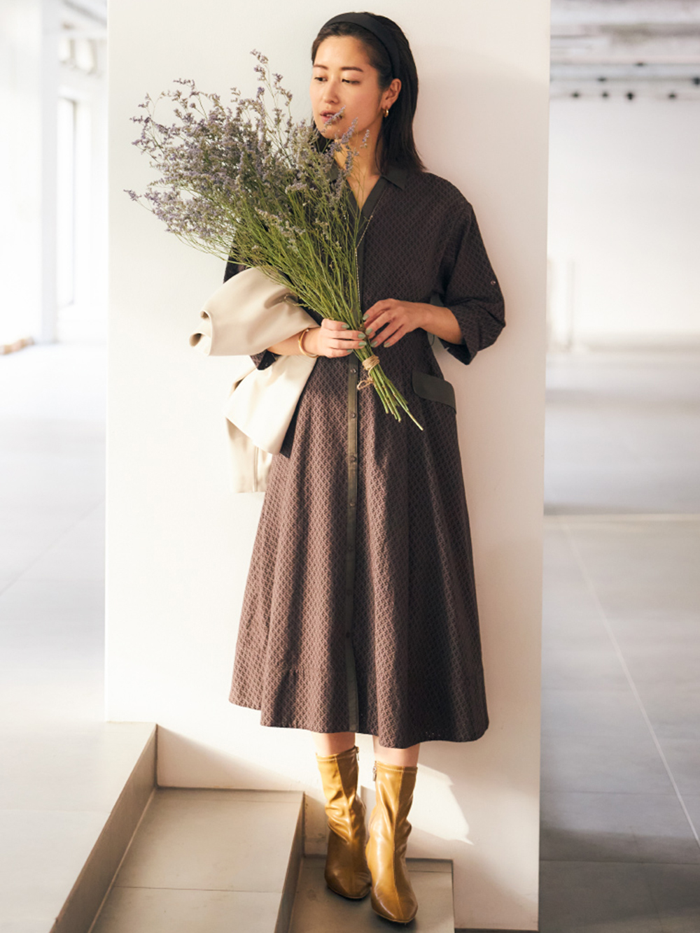 コットンレースシャツワンピース 布帛ワンピース Dress ドレス Celford セルフォード の通販サイト 公式