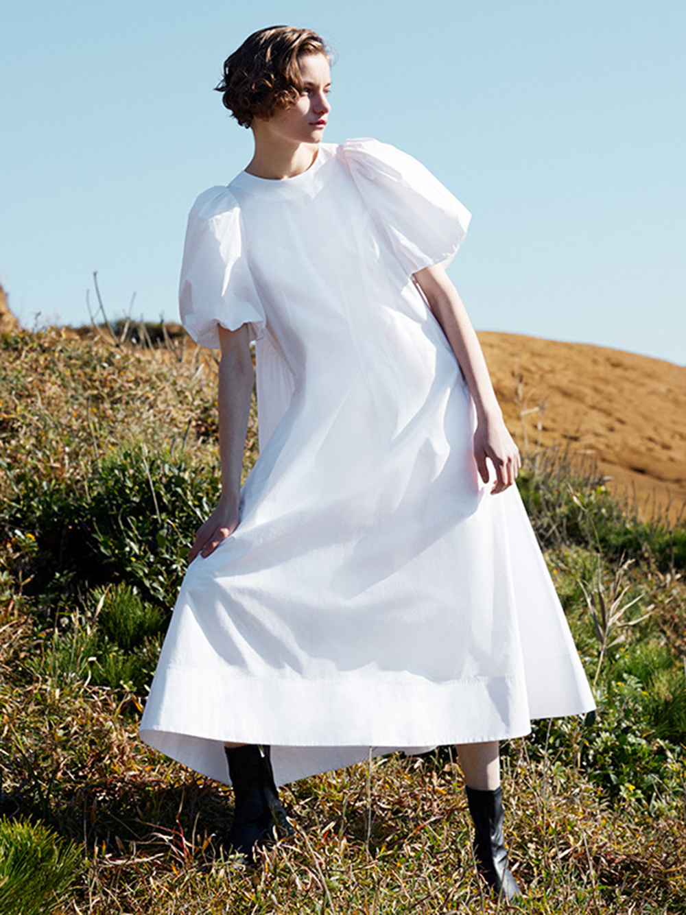 バックフレアワンピース 布帛ワンピース Dress ドレス Celford セルフォード の通販サイト 公式