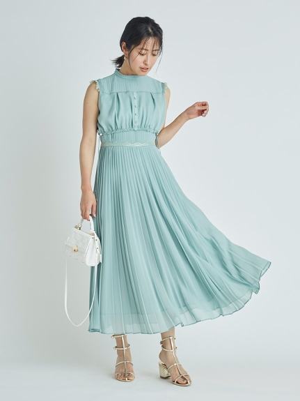 ベアトップデザインプリーツワンピ 布帛ワンピース Dress ドレス Celford セルフォード の通販サイト 公式