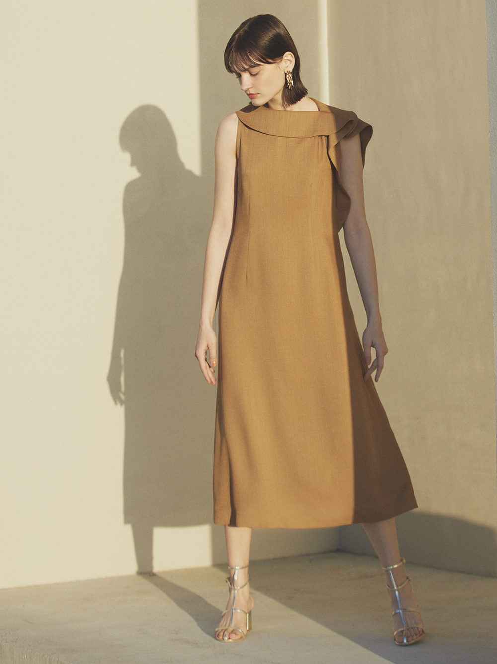 リネンライクロングワンピース 布帛ワンピース Dress ドレス Celford セルフォード の通販サイト 公式