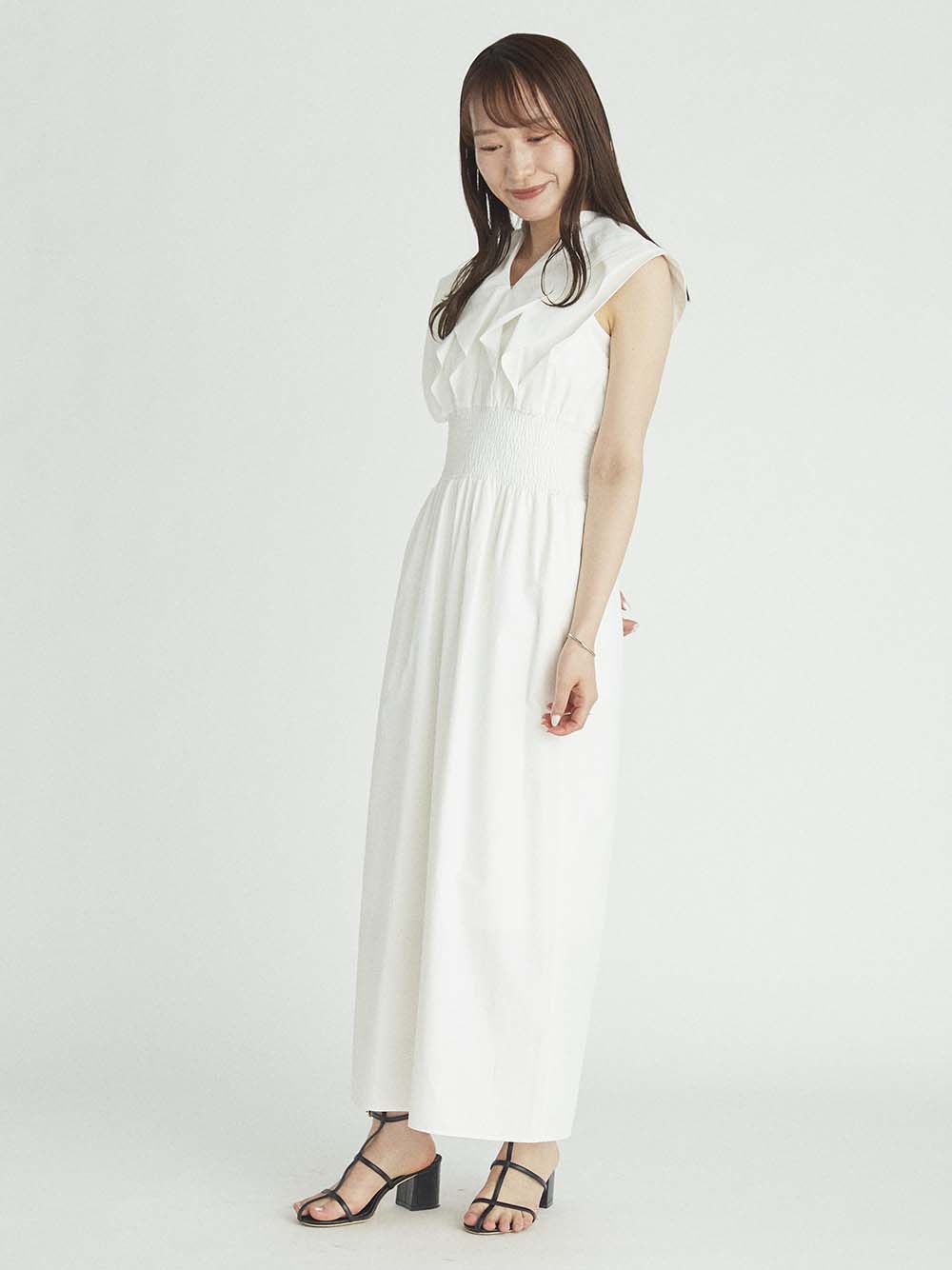 パターンフリルワンピース 布帛ワンピース Dress ドレス Celford セルフォード の通販サイト 公式