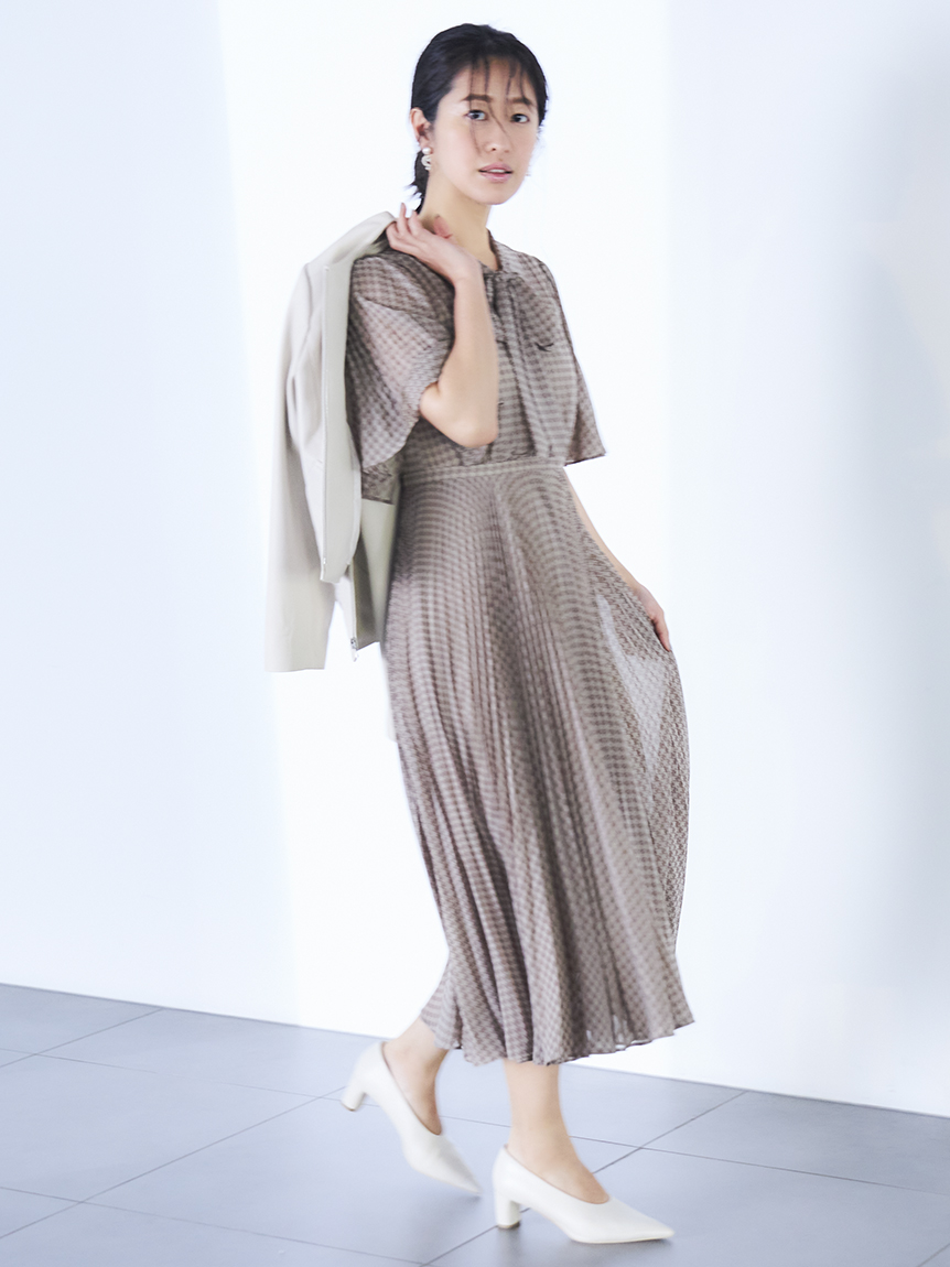 バリエーションプリーツワンピース 布帛ワンピース Dress ドレス Celford セルフォード の通販サイト 公式