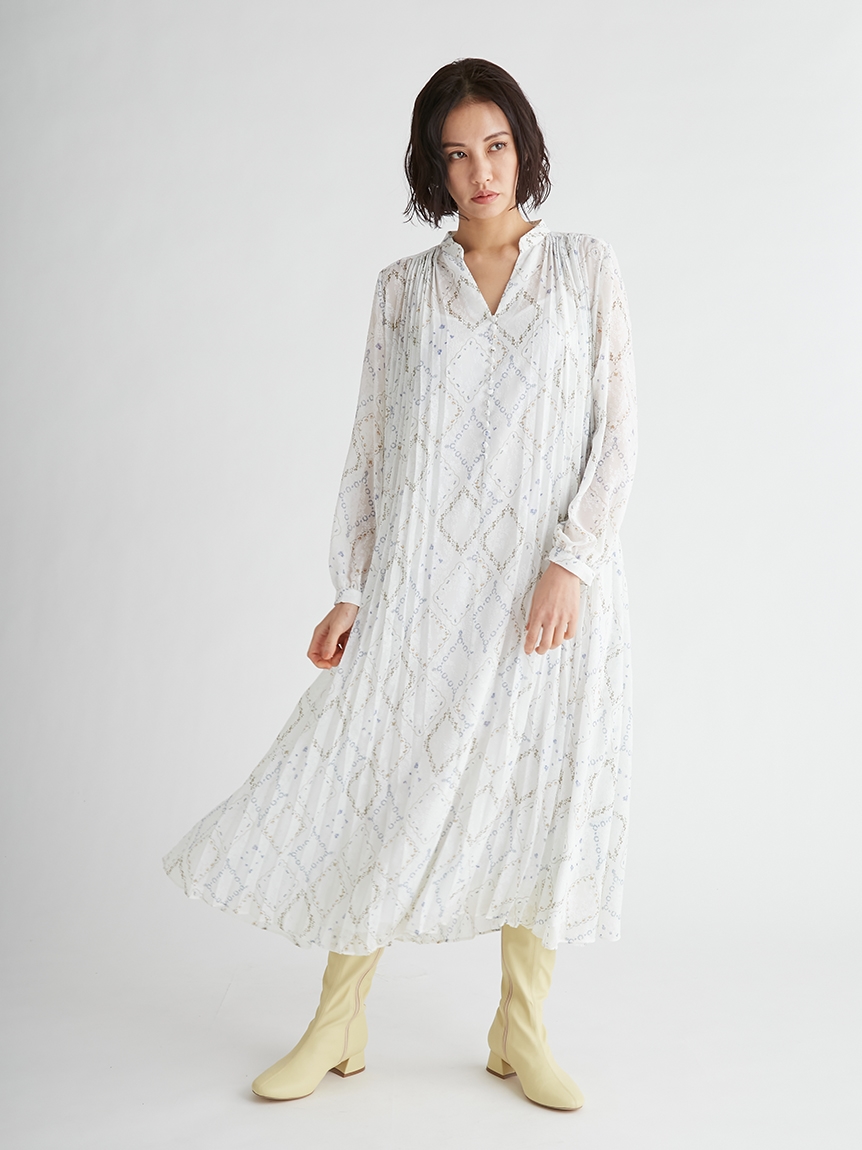 バリエプリントaラインワンピース デイリーワンピース Dress ドレス Celford セルフォード の通販サイト 公式