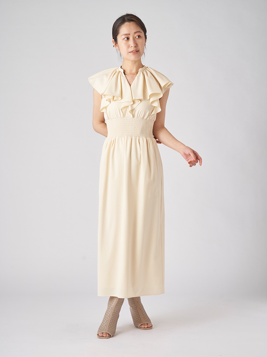 ボリュームフリルタイトワンピース デイリーワンピース Dress ドレス Celford セルフォード の通販サイト 公式