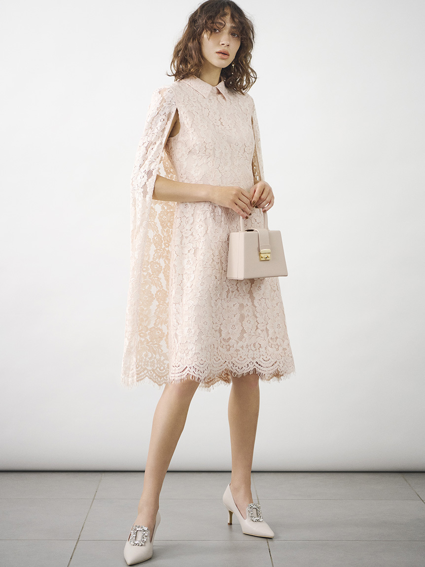 ケープ風レースワンピース オケージョンドレス Dress ドレス Celford セルフォード の通販サイト 公式