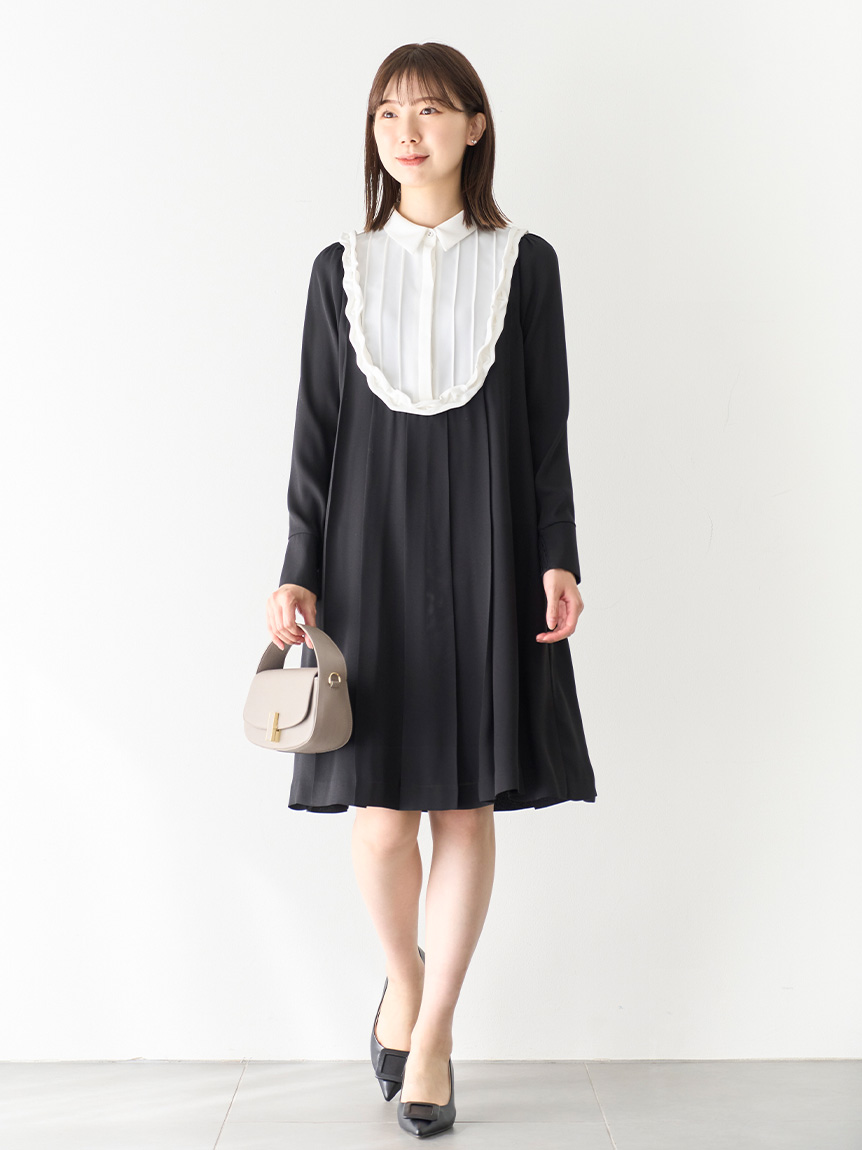 HANAE MORI×CELFORDコラボ】 Ａラインプリーツワンピース(デイリー ...