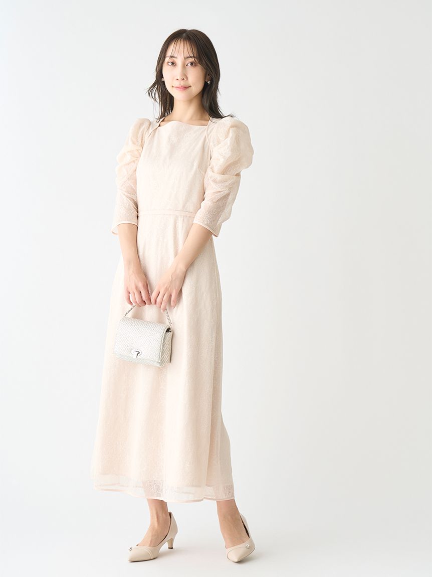 スパンコールレースワンピース(オケージョンドレス)｜DRESS（ドレス