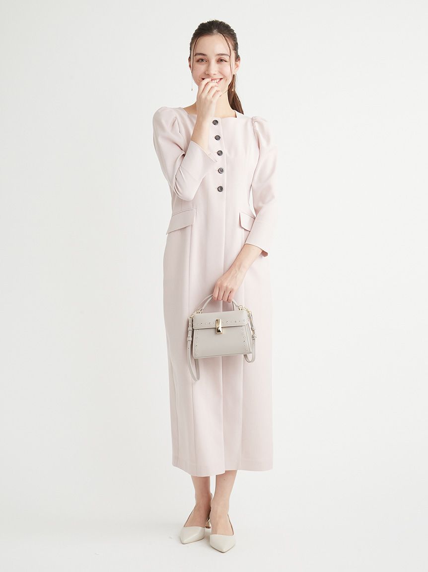 スクエアネックタイトワンピース(デイリーワンピース)｜DRESS