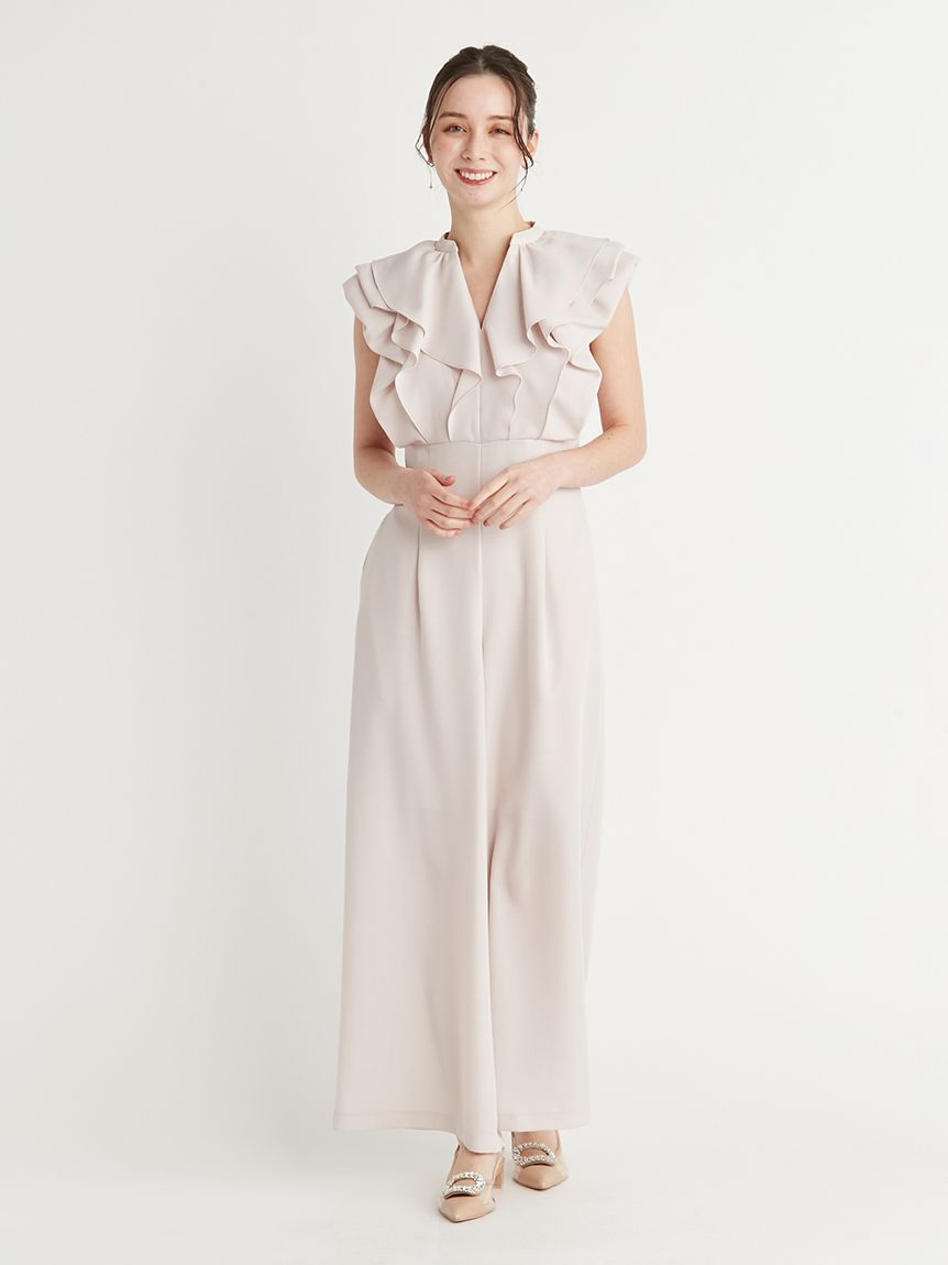 ラッフルフリルロンパース(デイリーワンピース)｜DRESS（ドレス