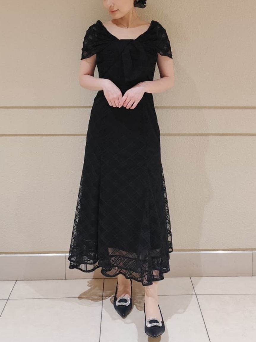 チェックチュールドレス(オケージョンドレス)｜DRESS（ドレス