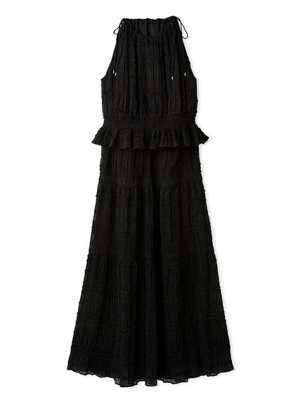 ギャザーシフォンセットアップ(デイリーワンピース)｜DRESS