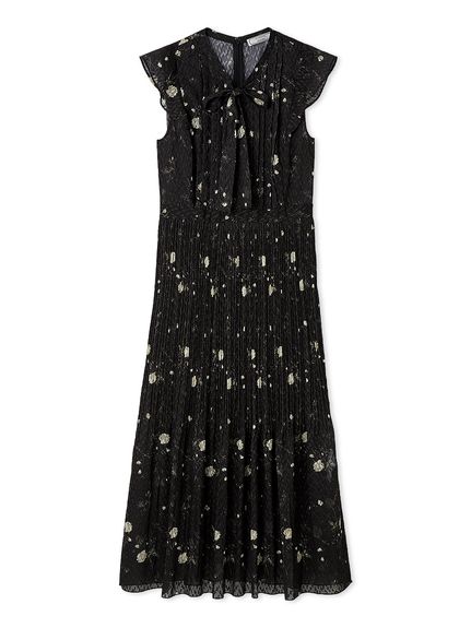 CELEORD ワンピース エンブロイダリーカラーワンピース(デイリーワンピース)｜DRESS