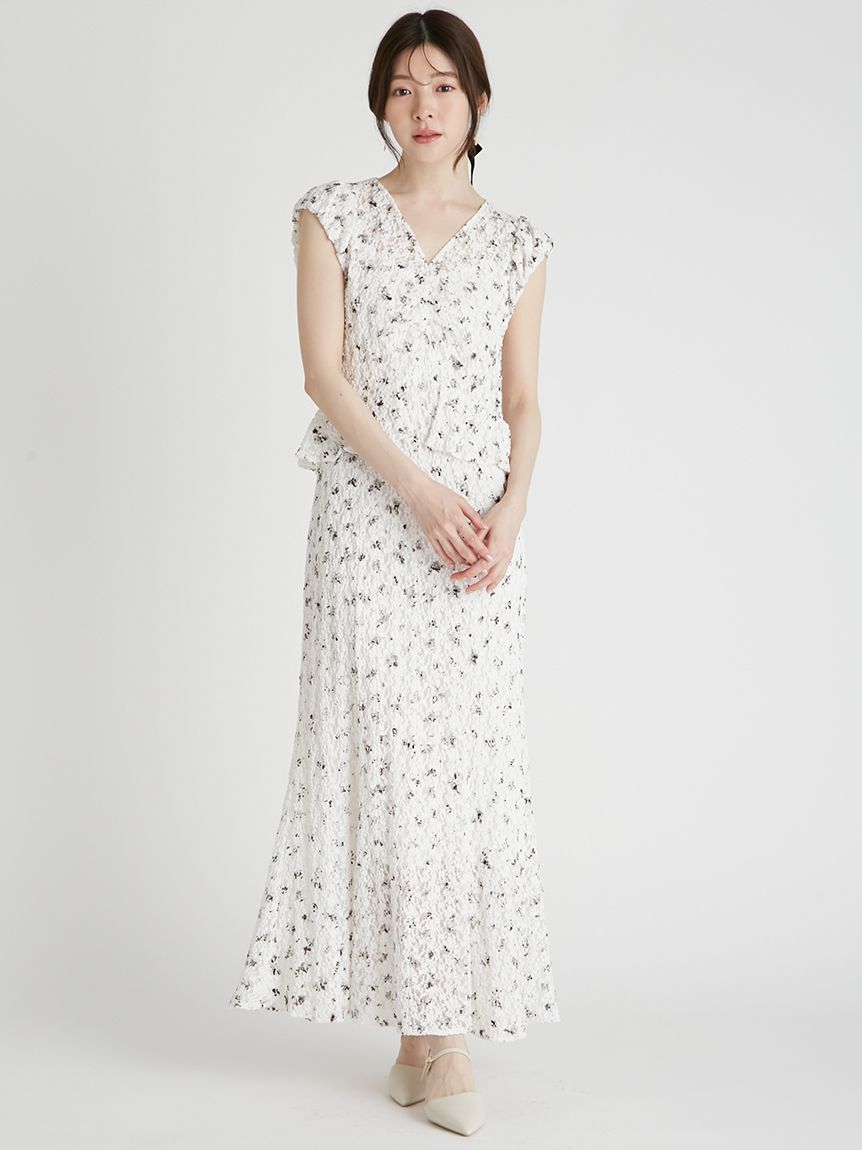 CELFORD ピグメントフラワーワンピース ピグメントフラワーワンピース(デイリーワンピース)｜DRESS（ドレス