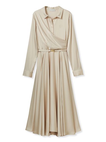 DOLCE LICHE イレギュラーヘムティアードワンピース fit=scale-down,w=1200