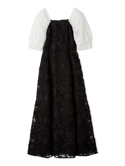 美品 CELFORD ニットワンピース ティアード レース 黒 ロング 36 DRESS(ドレス)|CELFORD(セルフォード)の通販サイト【公式】