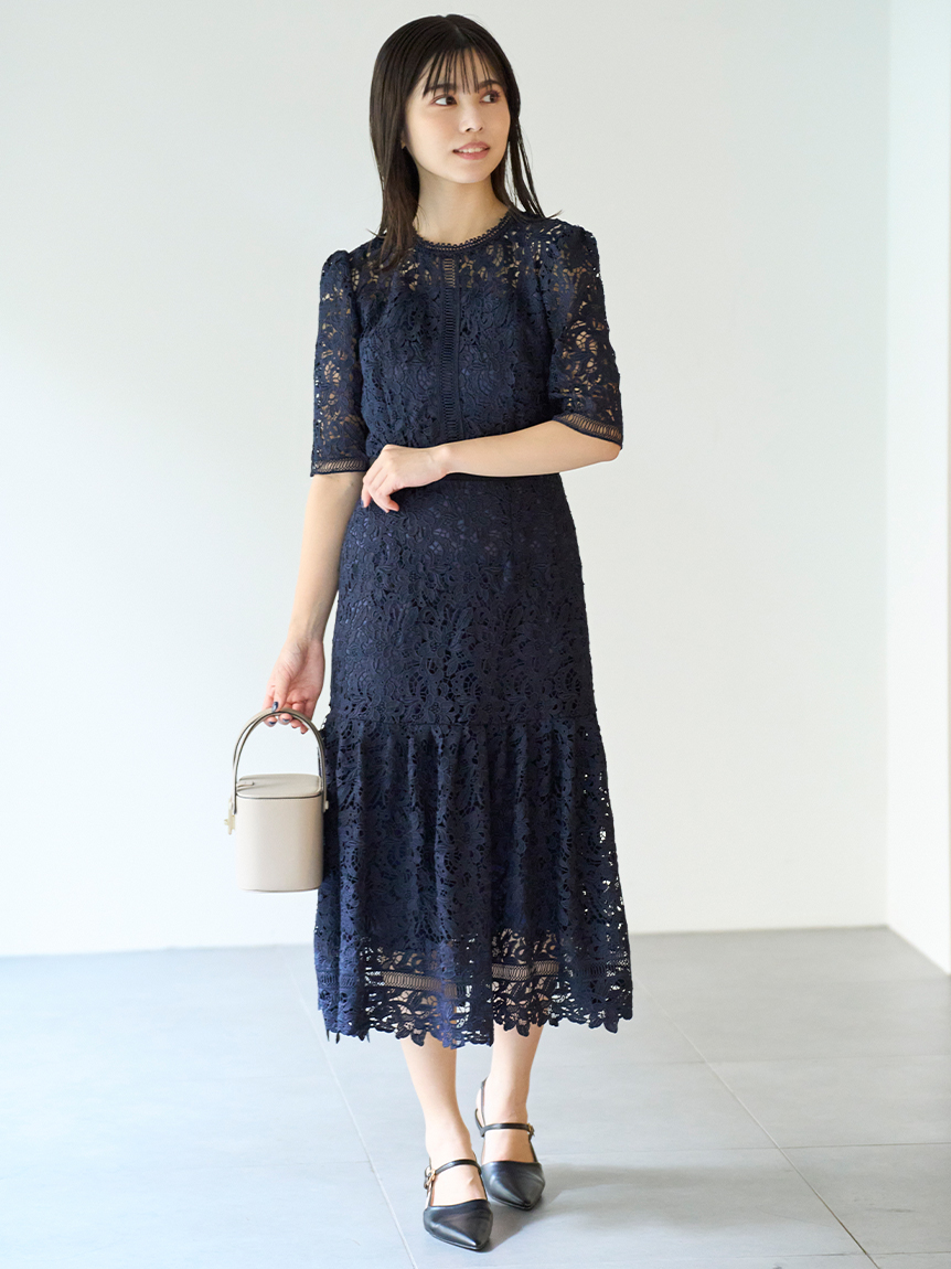 レースワンピース(フォーマルワンピース)｜DRESS（ドレス