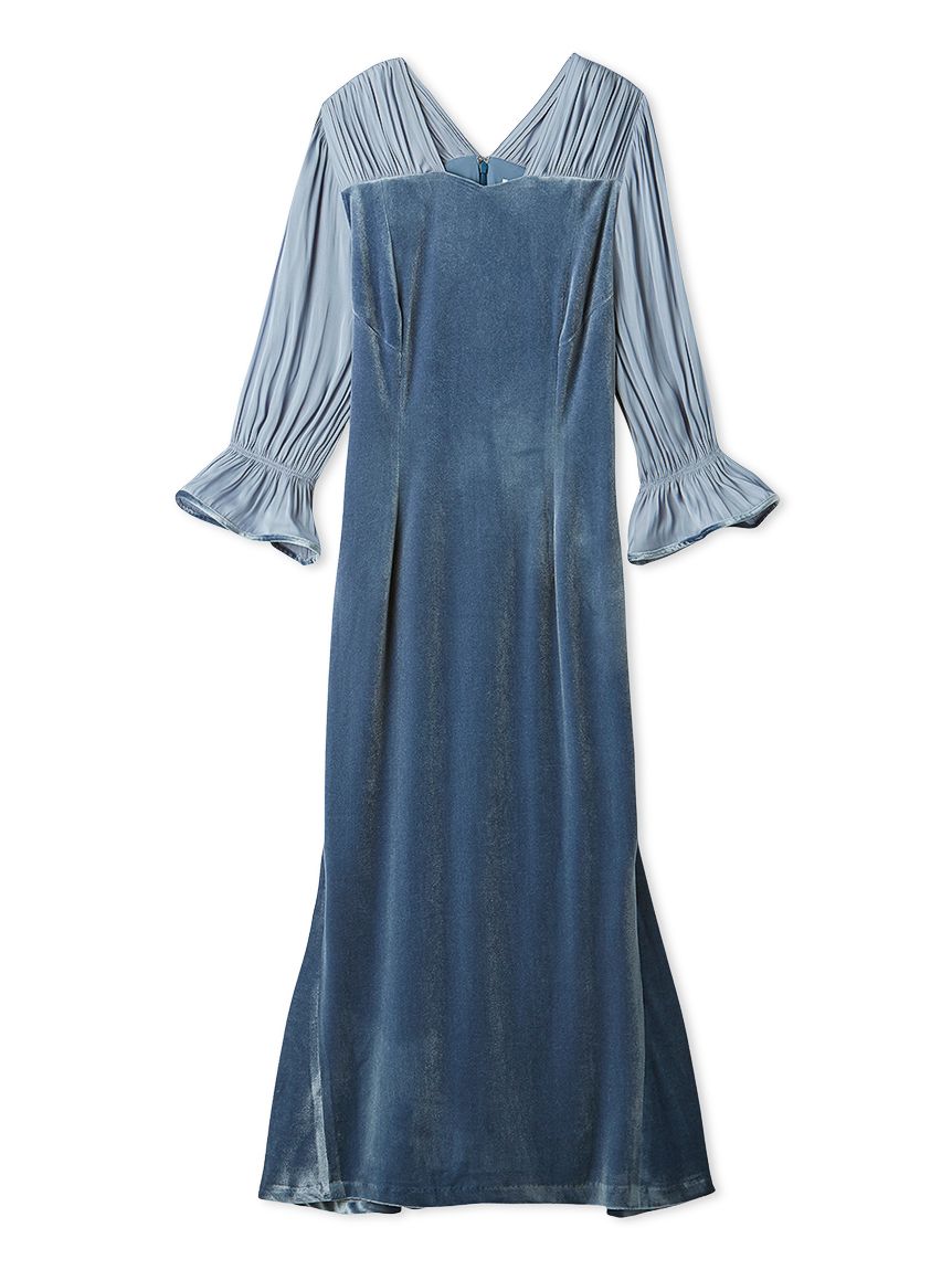 ベロアマーメイドワンピース(オケージョンドレス)｜DRESS（ドレス