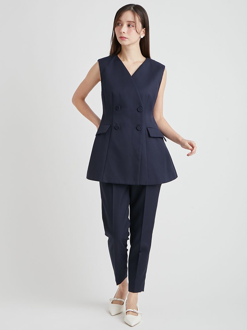 洗える】ペプラムセットアップ(セットアップ)｜CELFORD（セルフォード