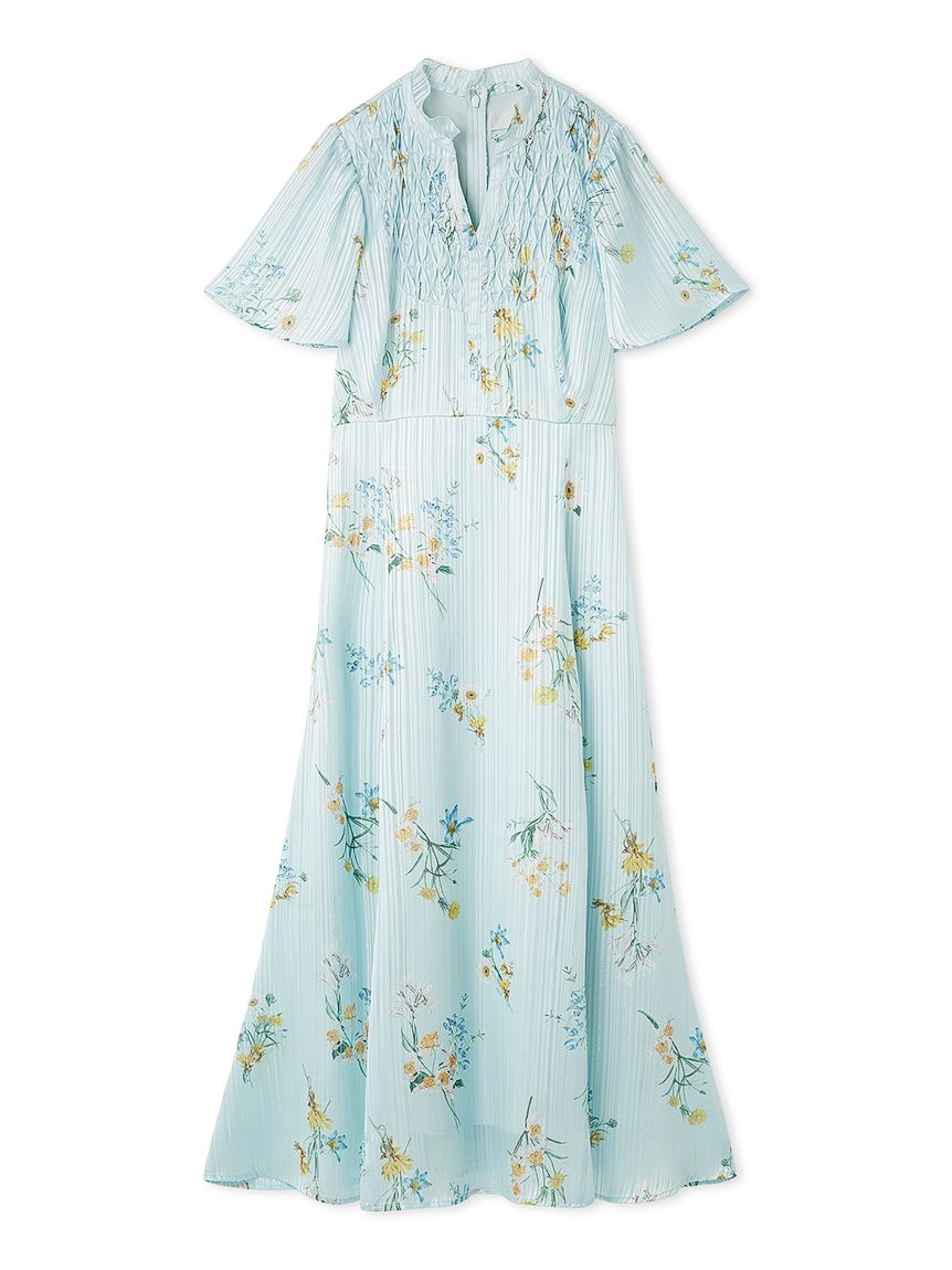 ボタニカルプリントワンピース(デイリーワンピース)｜DRESS（ドレス