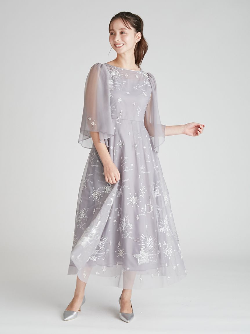 YUMI KATSURA for CELFORD】コラボスターリーチュールドレス