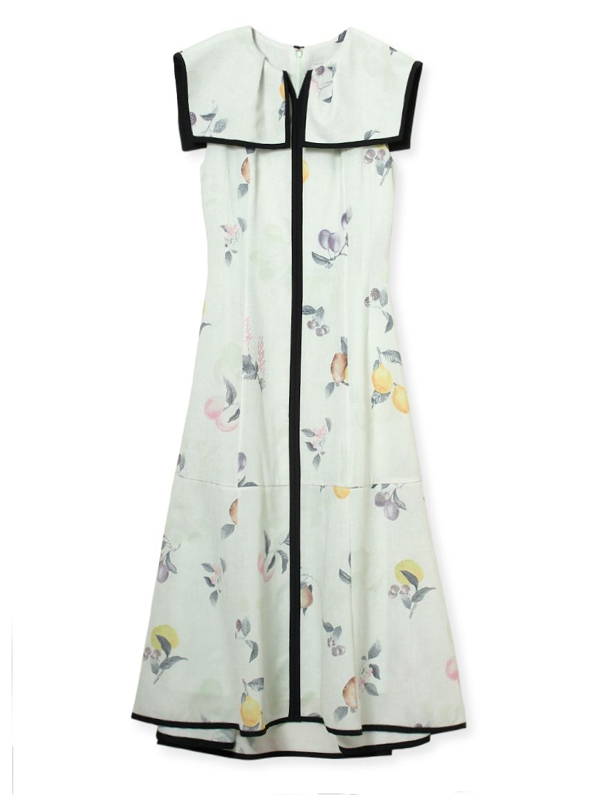 洗える】フルーツプリントワンピース(デイリーワンピース)｜DRESS