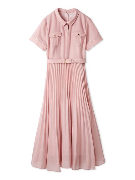 洗える】カラミサファリワンピース(デイリーワンピース)｜DRESS