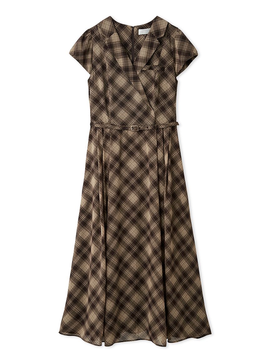 洗える】ラペルカラーワンピース(デイリーワンピース)｜DRESS（ドレス