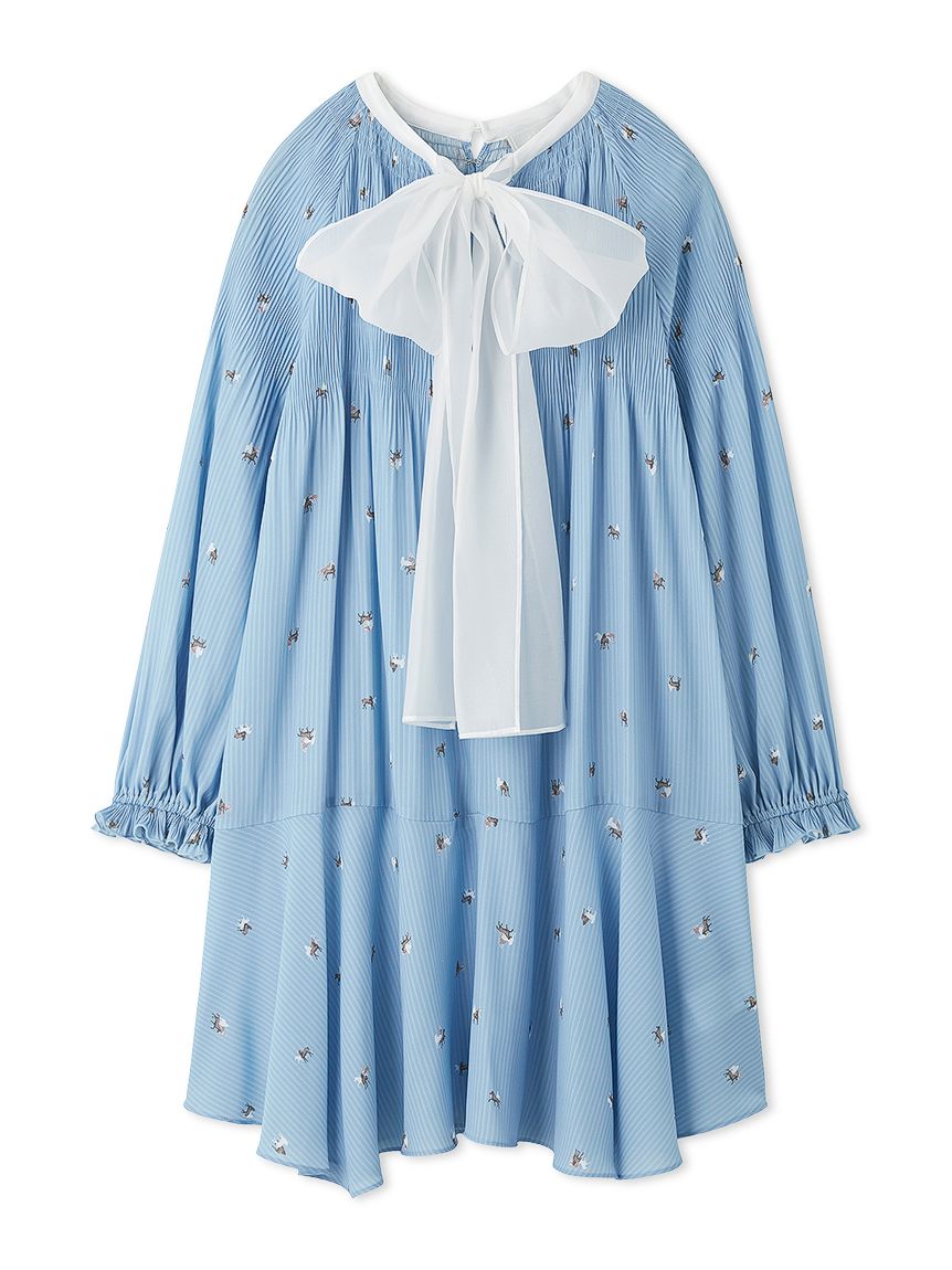 ホースプリントボウタイワンピース(ミニワンピース)｜DRESS｜CELFORD