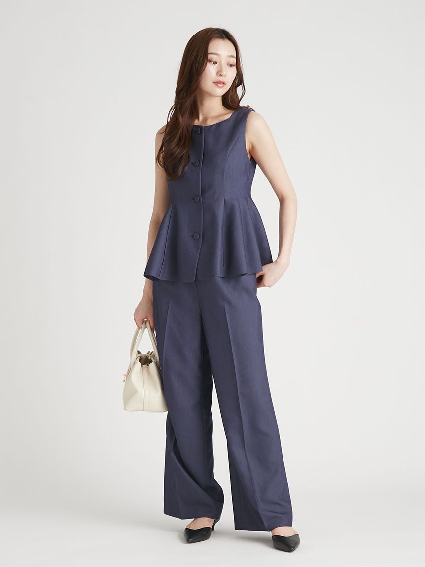 デニムライクセットアップ(デイリーワンピース)｜DRESS（ドレス