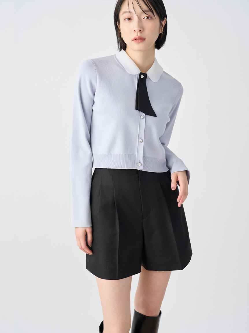 CELFORD バリエーションタックショートパンツ バリエーションタックショートパンツ(ショートパンツ)｜PANTS