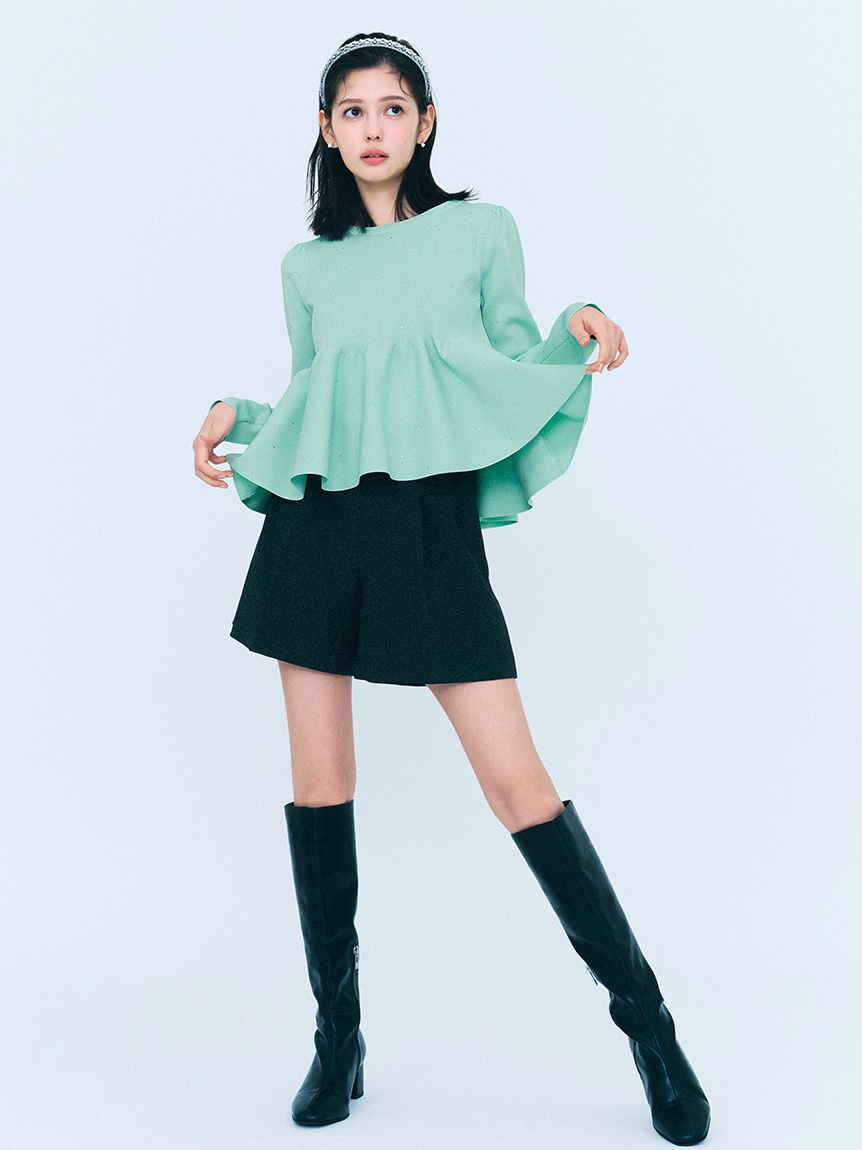 ウォッシャブル】バリエーションショートパンツ(ショートパンツ