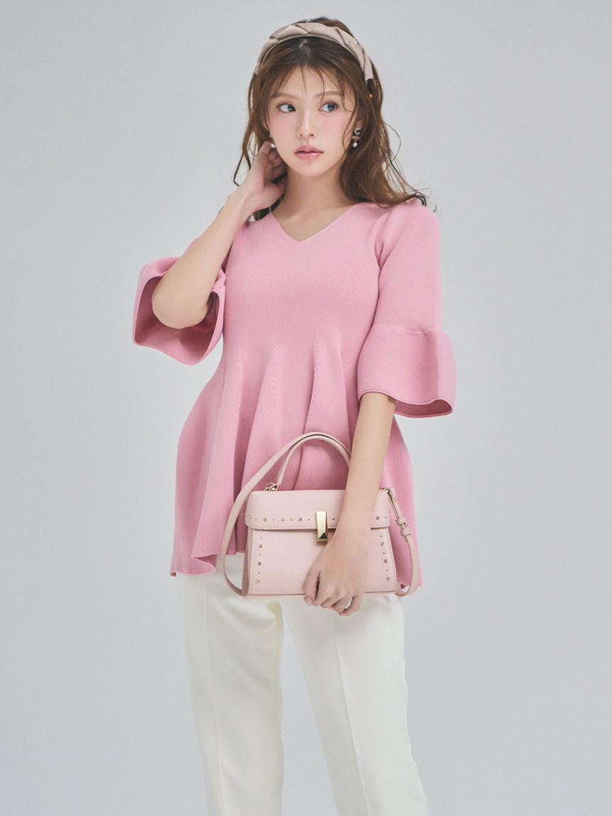 【洗える】テーパードパンツ