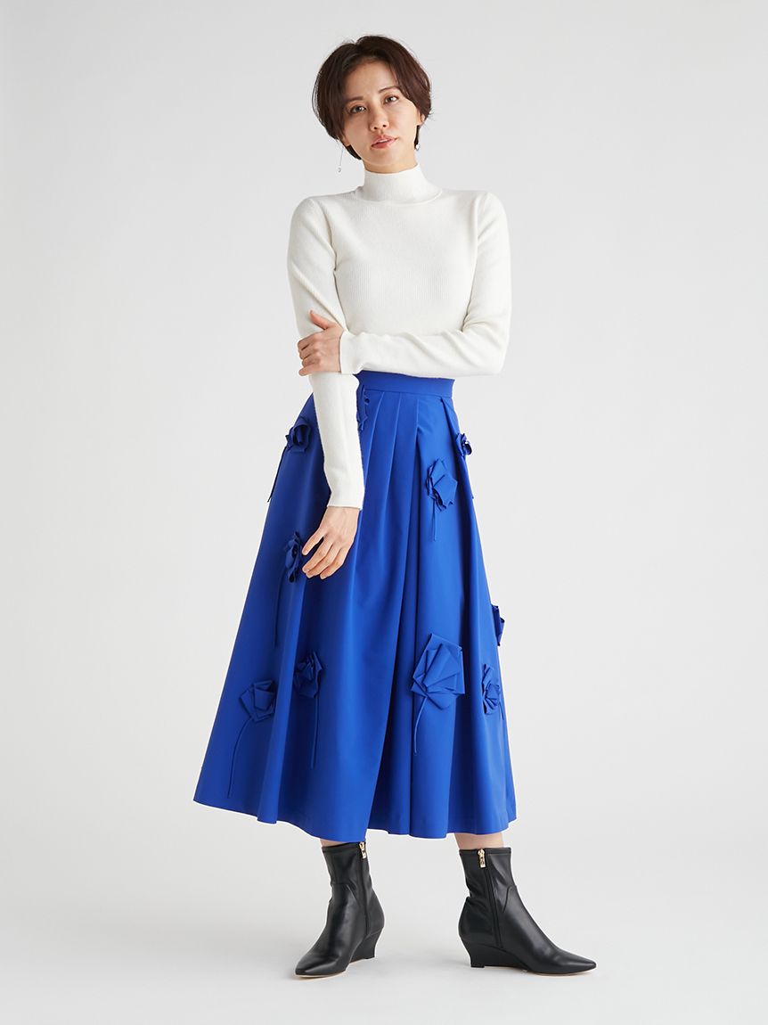 オーナメントフラワースカート(SKIRT（スカート）)｜CELFORD（セル